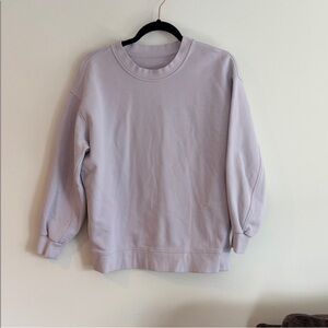 Lululemon purple lilac sweatshirt M